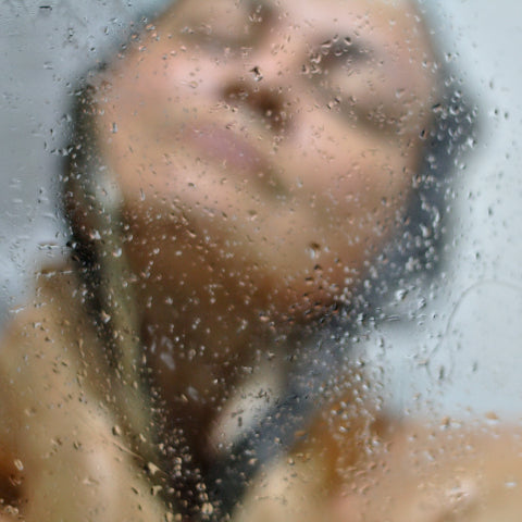 Woman in shower