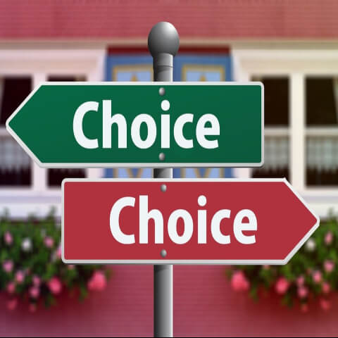 Two choices