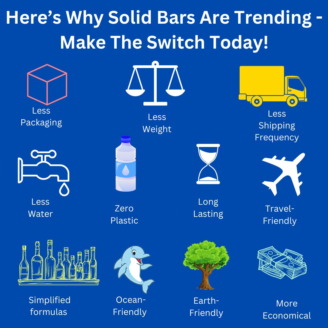 Infographic: Here’s Why Solid Bars Are Trending - Make The Switch Today!