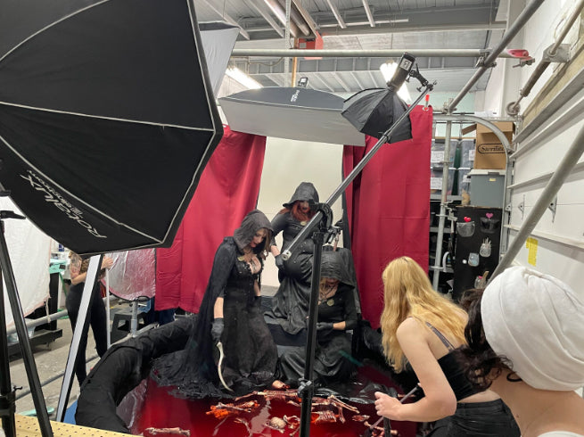 Blood Pool Photoset Behind the Scenes