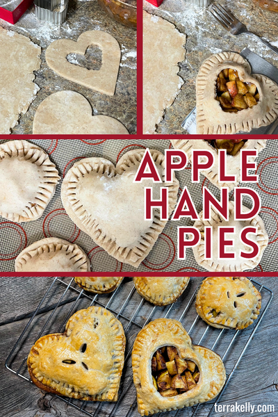 Apple Hand Pies and Apple Galette recipe on terrakelly.com