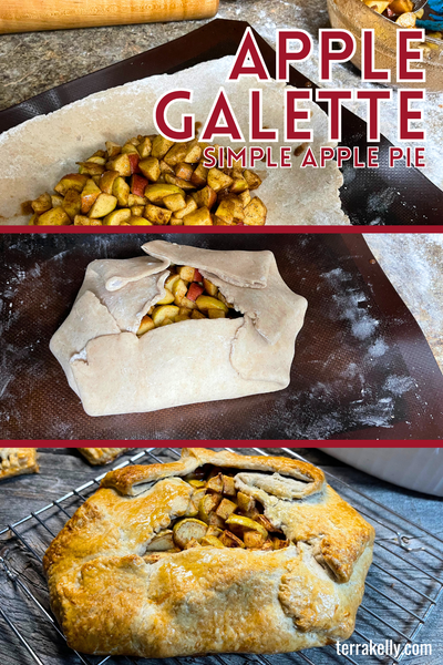 Apple Galette and Apple Hand Pies available on terrakelly.com