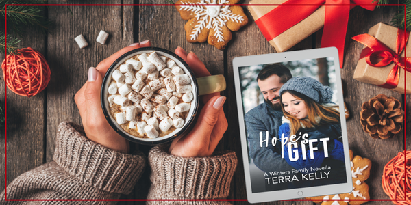 Hope's Gift Holiday Romance Book by Author Terra Kelly
