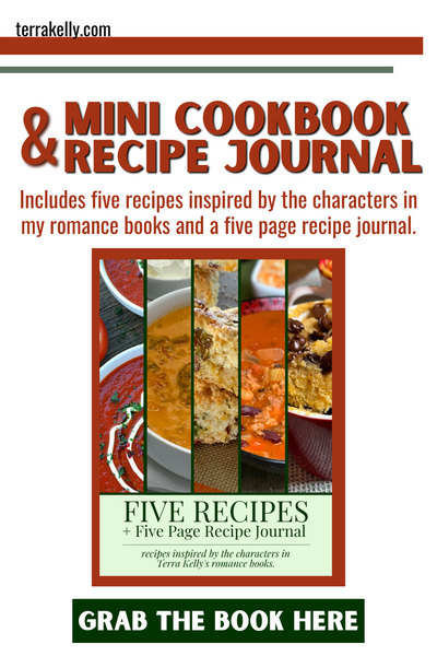 Mini Cookbook and Recipe Journal blog by Author Terra Kelly