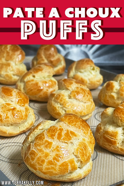 Pate a Choux Puffs Recipe by Author Terra Kelly
