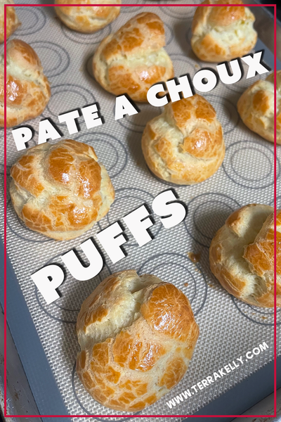 Pate a Choux Puffs Recipe by author Terra Kelly