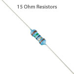 15 Ohm 1/4W Precision Resistors