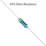 470 Ohm 1/4W Precision Resistors