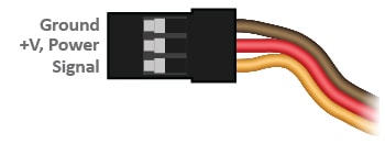 Addicore SG90 Servo Connector Pinout