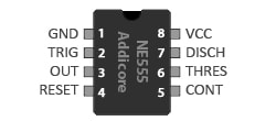 NE555 Pinout