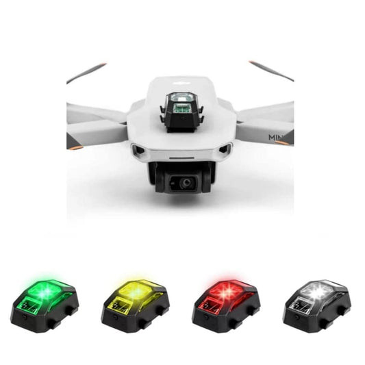 RC Drone Night Flight Light, Drone Strobe Lights Blixtlampa Kompatibel med  DJI Mavic Air 2 / Air 2S / Mini 2 / Mini/Mavic Pro Drone