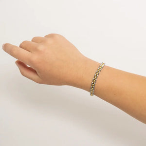 Dainty Mixed Metal Watch Band | Waterproof Jewelry - Velvet & Verde