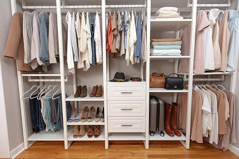 Closet Organization System from Closets by Liberty - The Coastal Oak