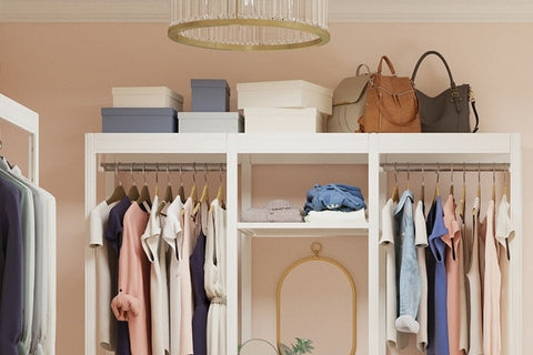 Arrange a Space RCMCY Select Closet Organizer System Top and