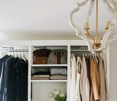 How To Instantly Make Your Closet Look Neater - Organized-ish