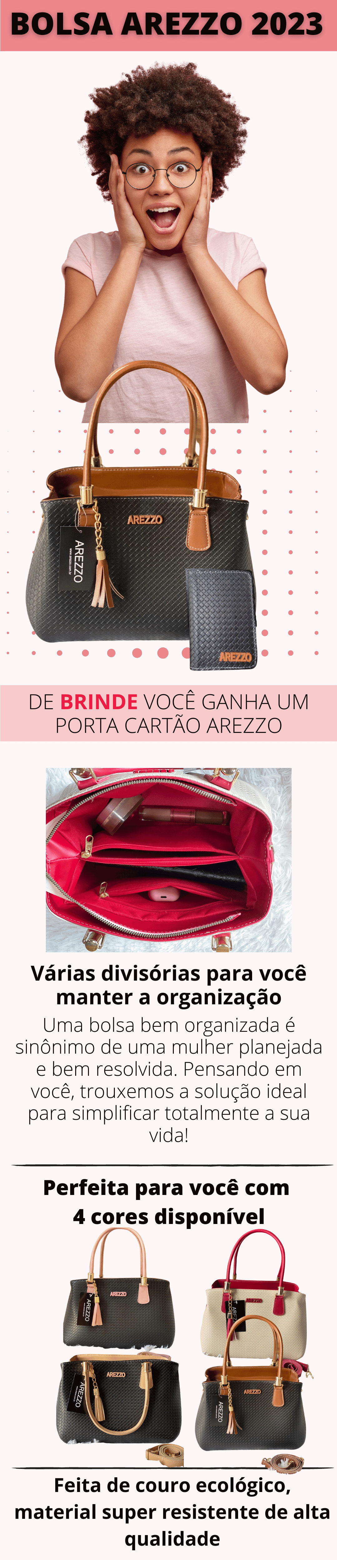 Bolsa Arezzo Orquídeas Lançamento 2023 + Brinde exclusivo ❤️ – Loja Inove  Shop Brasil