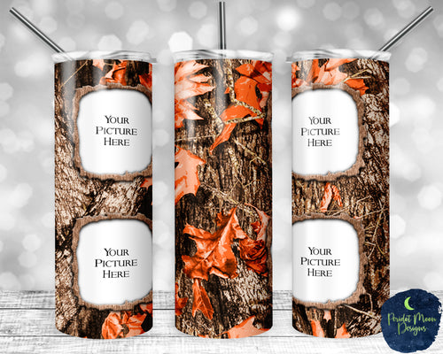 Camo 20oz Skinny Completed Tumbler