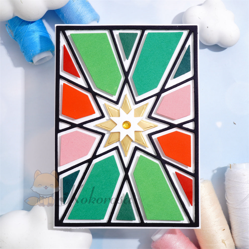 Octagonal Diagonal Background Board