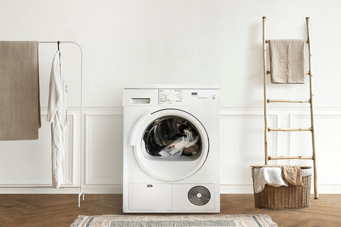 washing a flag in a washing machine