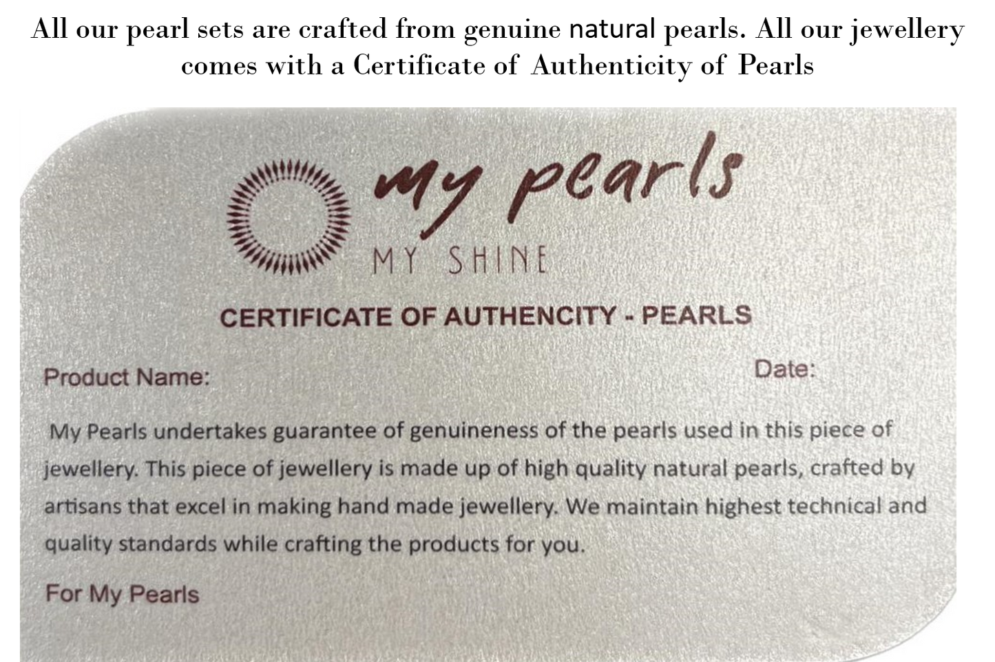 My Pearls Gorgeous Single Line 4 mm Black Pearls Set – My Pearls ...