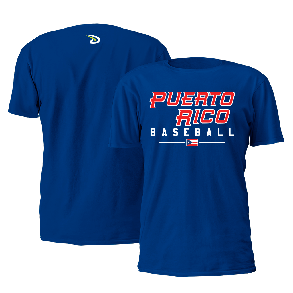 Puerto Rico Baseball DriFit Shirt Dux Sports Dux Sports Official