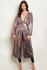 sequin duster