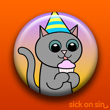Cute Party Cat design by Sick On Sin