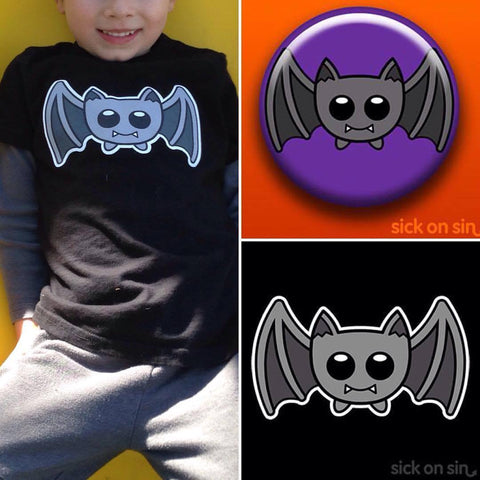 Happy Bat design by Sick On Sin