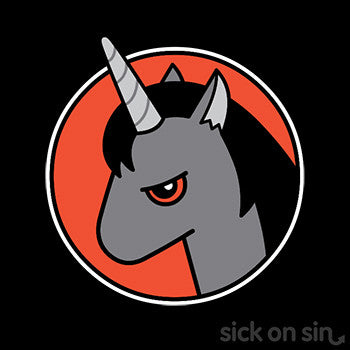 Evil Unicorn Kid Infant Tshirt Sick On Sin