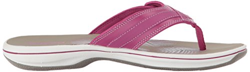 clarks breeze sea magenta