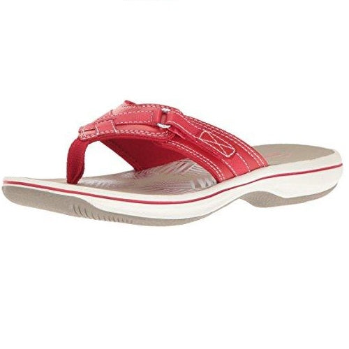 clarks womens breeze sea flip flops