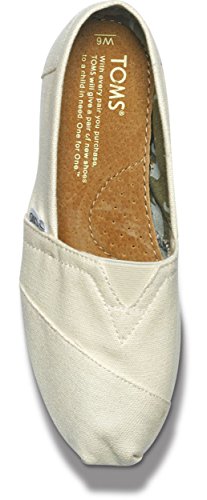 toms classic natural canvas