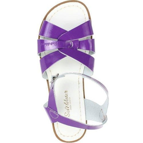 purple shoes sandals