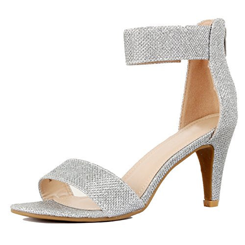 silver dress sandals comfortable