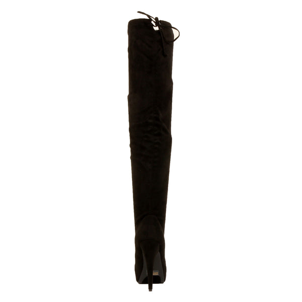 Guilty Heart - Over The Knee Thigh High - Sexy Pull up Stiletto Slouchy High Heel Boots (Previously Guilty Shoes)