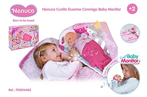 Nenuco - Cunita Duerme Conmigo Interactivo (Famosa 700014485) - mamyka