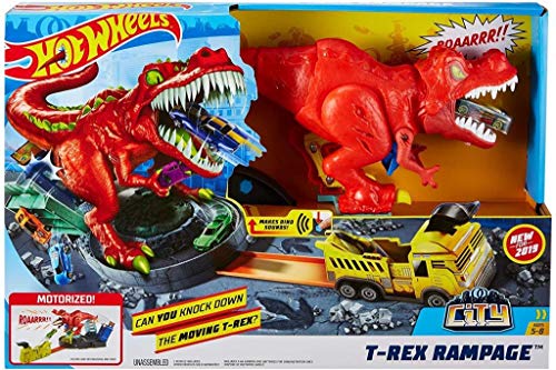 Continuamente sangre posición Hot Wheels City T-Rex Devorador Destructor, Pista de Coches de Juguete –  mamyka