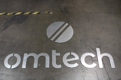 OMTech, sheet metal, fiber cutting, cutter, laser machine