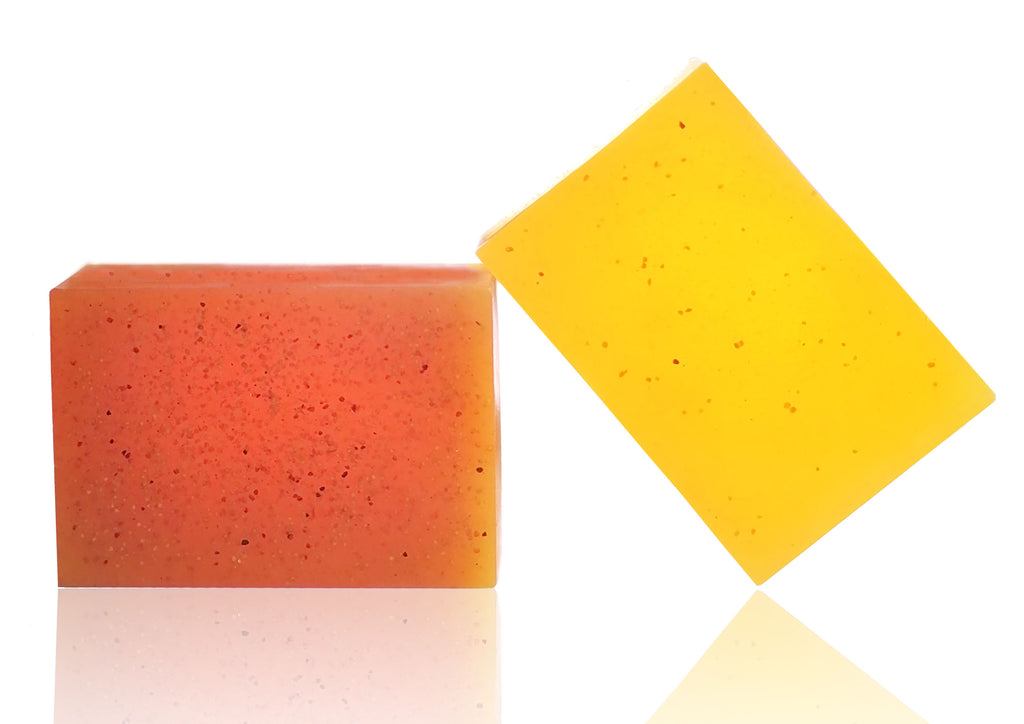 Natural soap bars with essential oils