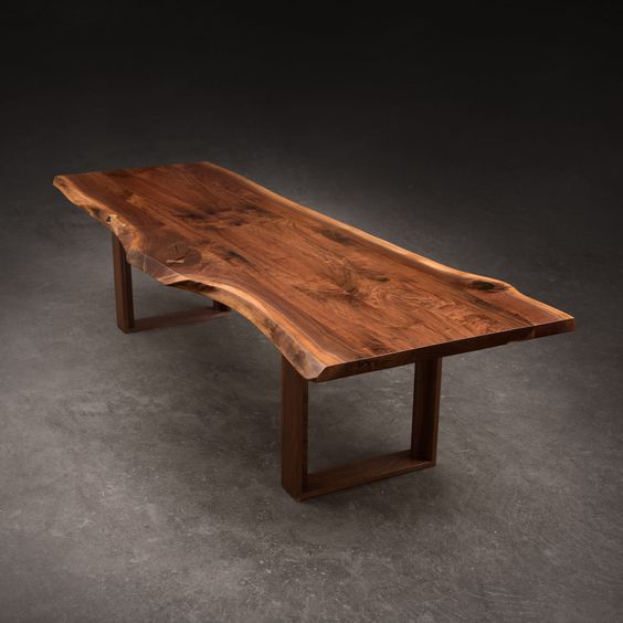 mesa de madera rustica para comedor