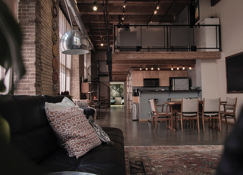 diseño interior estilo loft moderno