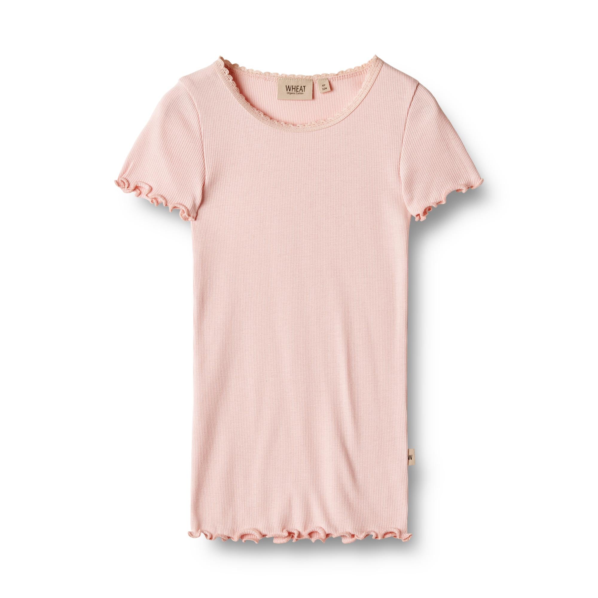 Billede af Wheat T-shirt Rib Katie - Wheat - Bluser - GladeRollinger.dk