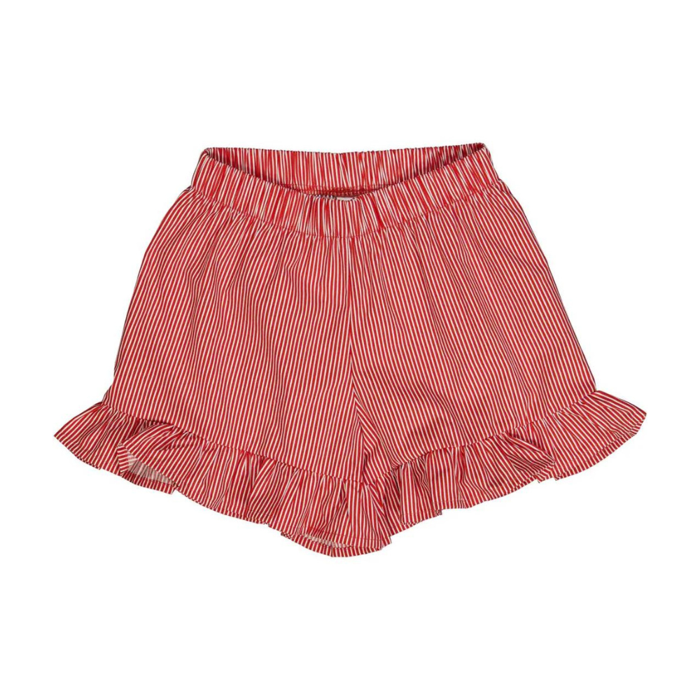 Se Müsli Shorts Poplin Stripe Frill - Müsli - Shorts - GladeRollinger.dk hos Glade Rollinger