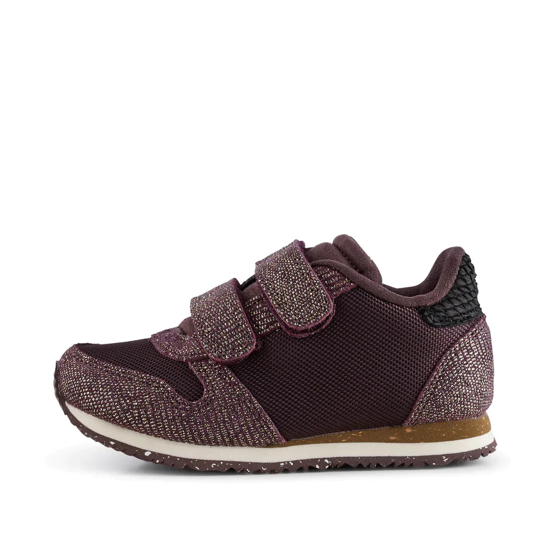 Se Woden Sneakers Sandra Pearl Nylon Kids - Woden - Sneakers - GladeRollinger.dk hos Glade Rollinger