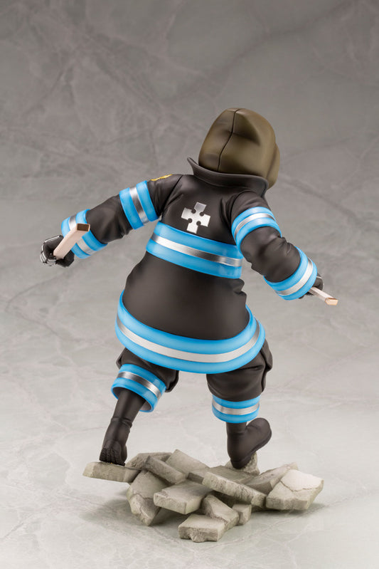 Juai, figura de ação original kotobukiya fire force, anime fire