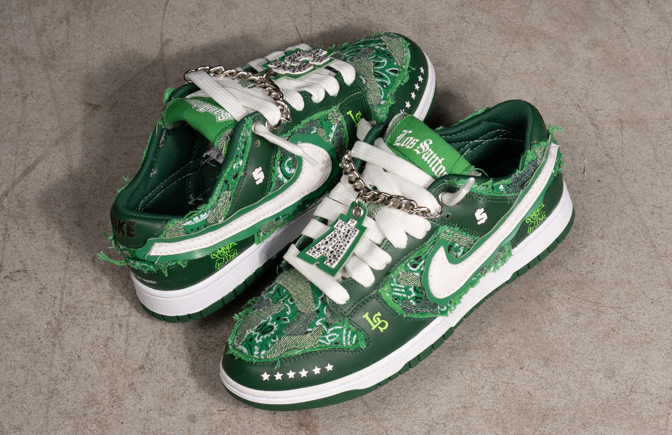 Nike Dunk custom by SEDDYS ispirata a GTA San Andreas