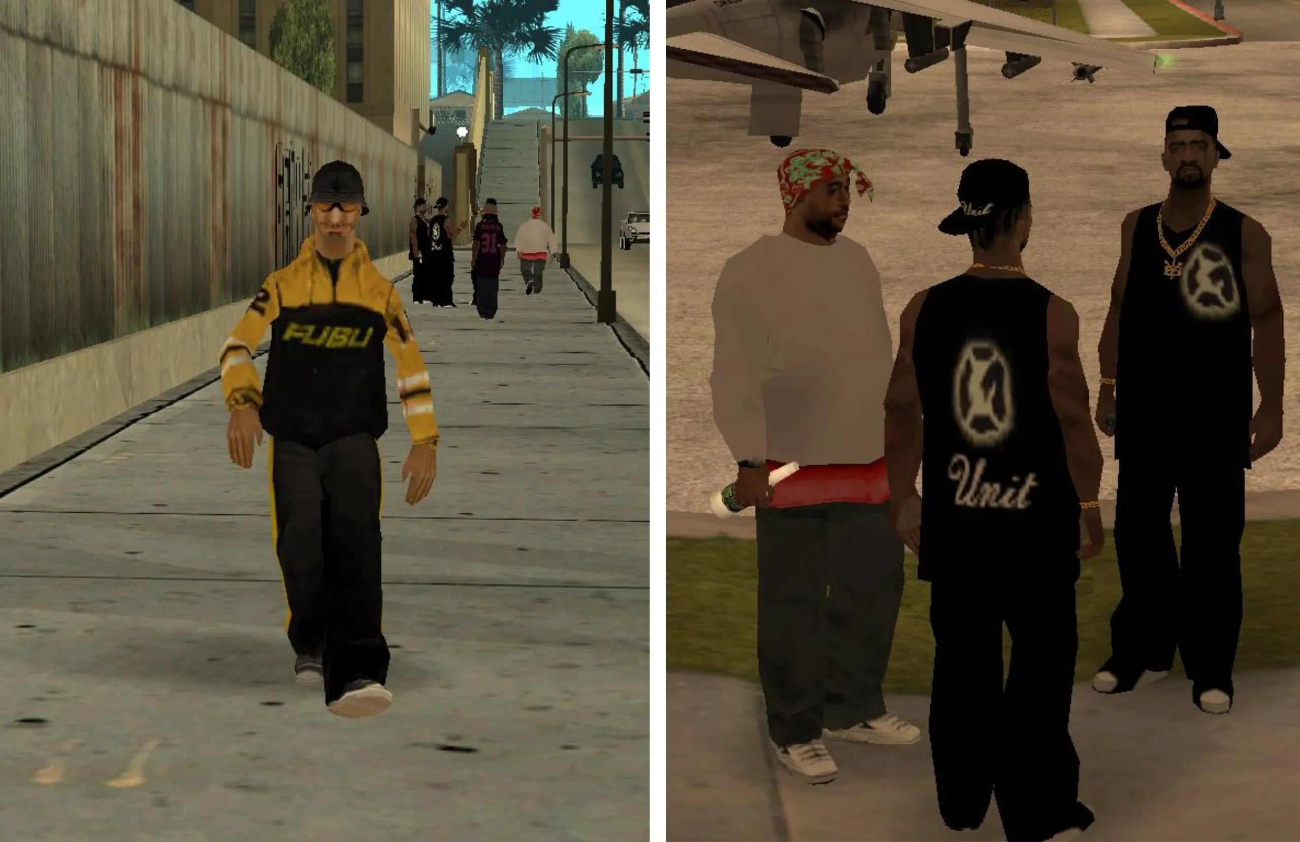 Look dei Personaggi di GTA San Andreas