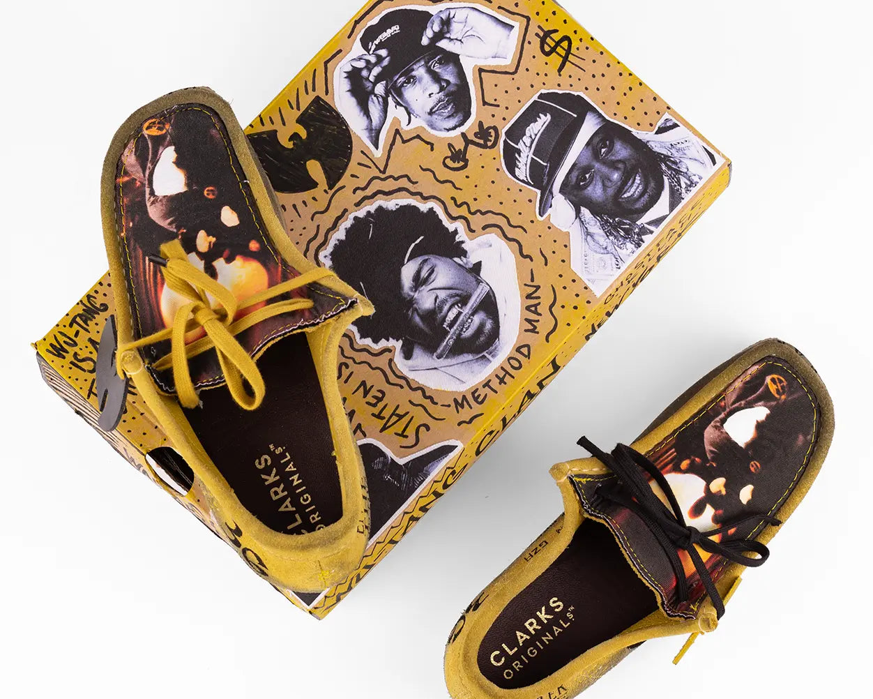 Clark Wallabee personalizzata Wu Tang Clan