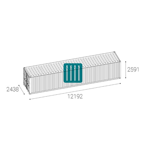 dimension conteneur 40 pieds