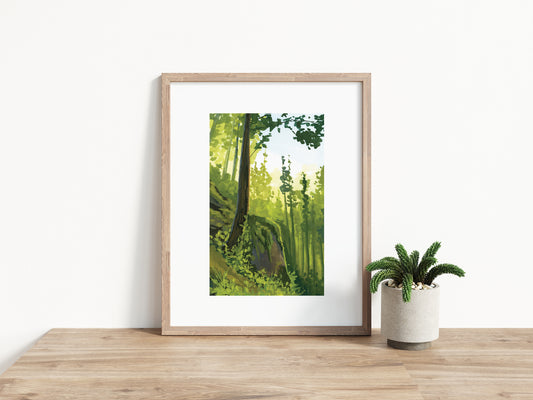 'Verdant Forest' Print
